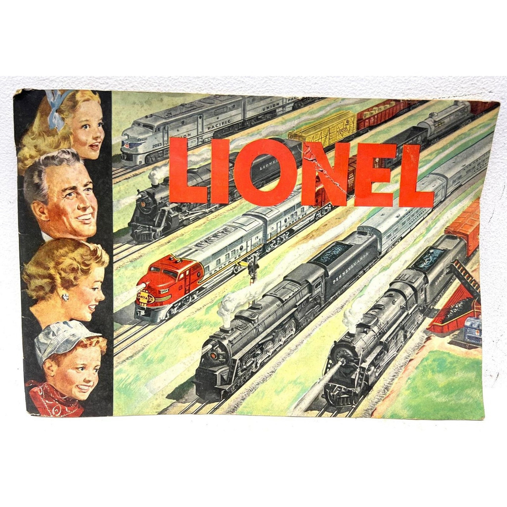Vintage 1951 Lionel O and O27 Gauge Electric Trains Catalog, 35-Pages